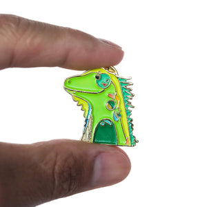 Pin Colores Iguana